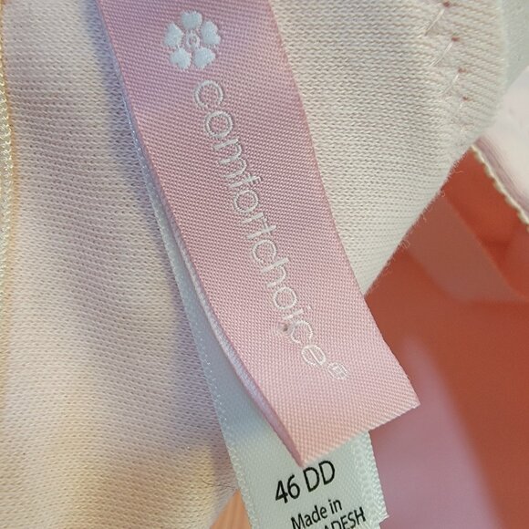 COMFORT CHOICE BRA SIZE‎ 46DD Light Pink NWOT 27-0115-9 - Picture 5 of 7